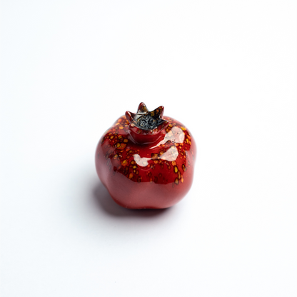 Granadas de Cristal Decorativas Rojo - Añade un Toque Elegante a tu Hogar.
